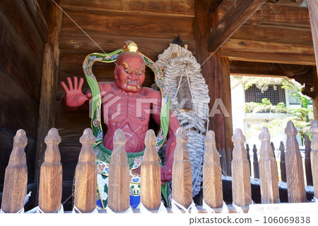 中山寺（中山觀音）正門的仁王雕像（阿加塔） / 兵庫縣寶塚市 106069838