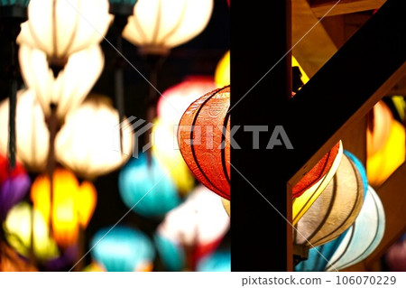 Asian lantern festival / festival at night 106070229