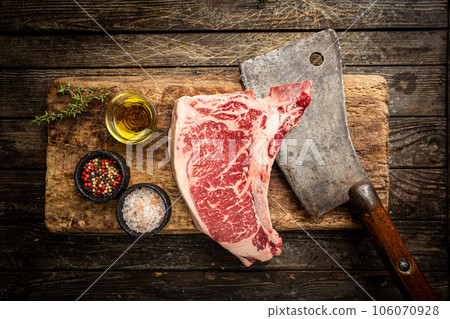 Raw Beef Steak 106070928