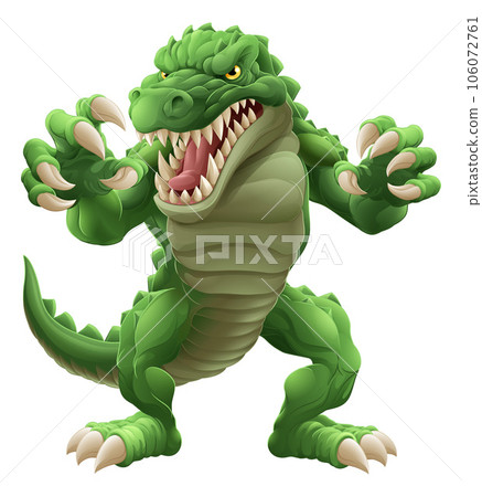 Crocodile Alligator Cartoon Lizard Dino Monster Crocodile Alligator Cartoon Lizard Dino Monster 106072761