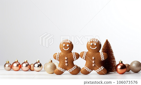 Christmas gingerbread cookies 106073576