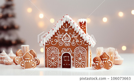 Christmas gingerbread house 106073663