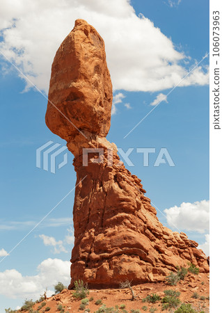 Balanced Rock in Arches National Park in Utah 106073963