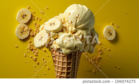 banana ice cream banana ice cream 106074275