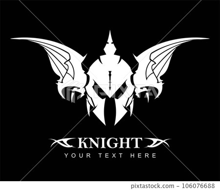 tribal white knight - Stock Illustration [106076688] - PIXTA