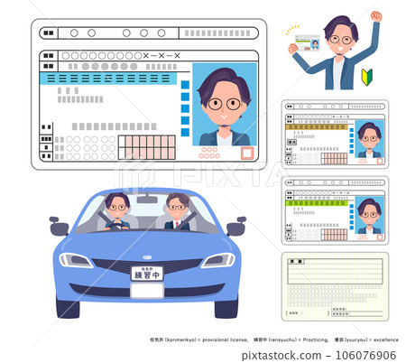 一組獲得駕駛執照的商人 106076906