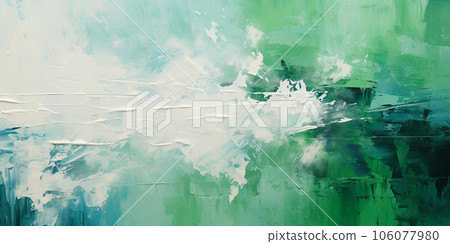 Oil paint texture background, abstract pattern of rough brush strokes 106077980