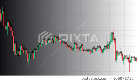 Forex trading graph in graphic concept suitable for financial investment or Economic trends business idea and all art work design. Abstract finance background. Vector illustration 106078735