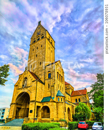 Sacred Heart Church in Singen - Baden-Wuerttemberg, Germany 106078931