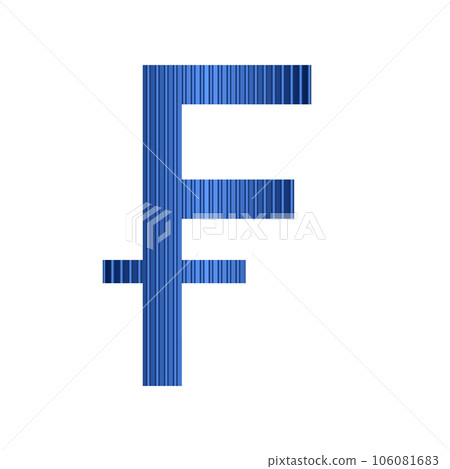 Frank icon on white. Frank icon on white. 106081683