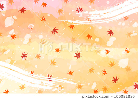  Autumn leaves maple autumn background 106081856