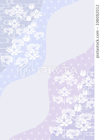 哀荷明信片日本圖案背景 哀荷明信片日本圖案背景 106082012