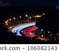 The river of light The highway at night 106082143