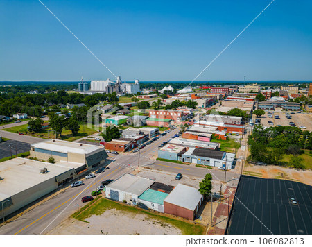 Aerial view of Shawnee cityscape Aerial view of Shawnee cityscape 106082813