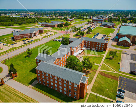 Aerial view of the Agee Residence Center of Oklahoma Baptist University Aerial view of the Agee Residence Center of Oklahoma Baptist University 106082846