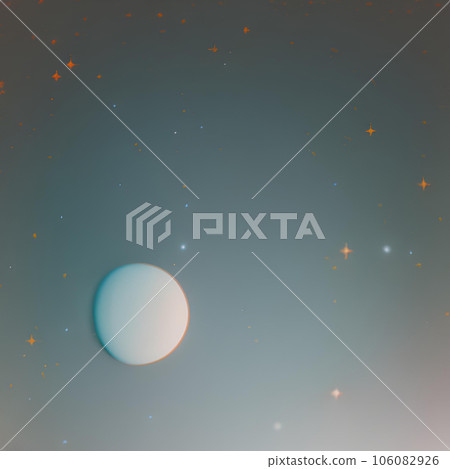 月亮漂浮在夜空中 月亮漂浮在夜空中 106082926