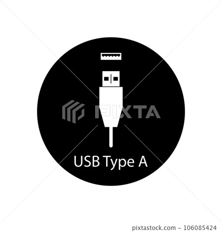 usb icon vector usb icon vector 106085424