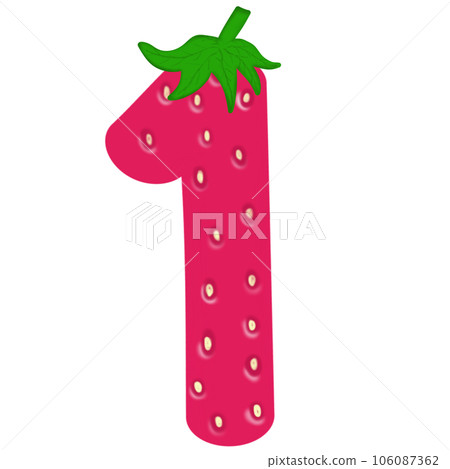 Decorations from fantasy numbers 106087362