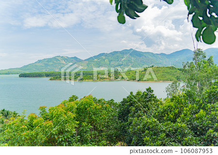 Artificial lake.  106087953