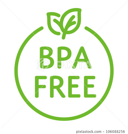 BPA free logo BPA free logo 106088256