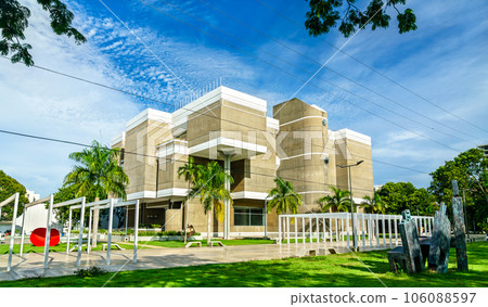 Modern art museum in Santo Domingo, the Dominican Republic Modern art museum in Santo Domingo, the Dominican Republic 106088597