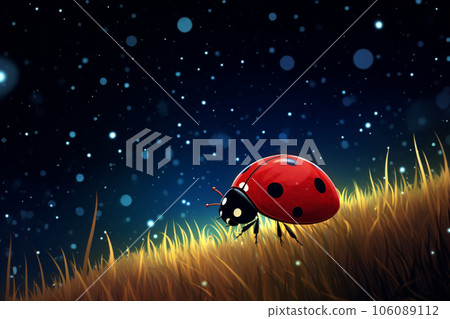 Cosmic Crawl - The Ladybug's Starlit Stroll Cosmic Crawl - The Ladybug's Starlit Stroll 106089112