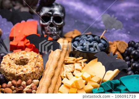Halloween cheese plate 106091719