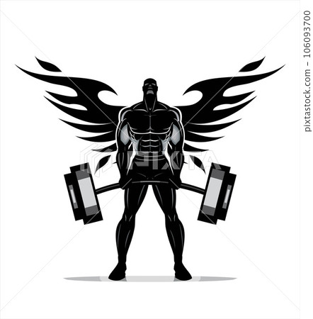 winged great body builder. winged great body builder. 106093700
