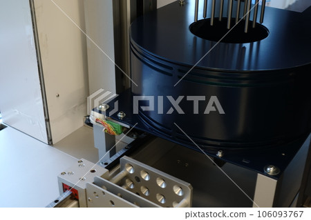 Automated DNA extraction system in the lab. 106093767