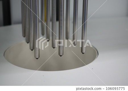 Automated DNA extraction system in the lab. 106093775