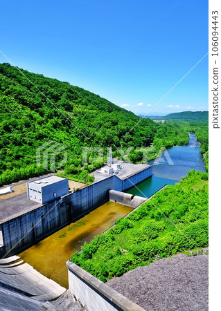 Scenery of Chubetsu Dam in Higashikawa Town, Hokkaido Scenery of Chubetsu Dam in Higashikawa Town, Hokkaido 106094443