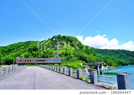 Scenery of Chubetsu Dam in Higashikawa Town, Hokkaido Scenery of Chubetsu Dam in Higashikawa Town, Hokkaido 106094447