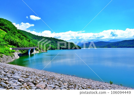 Higashikawa Town, Hokkaido Scenery of Lake Chubetsu Higashikawa Town, Hokkaido Scenery of Lake Chubetsu 106094449