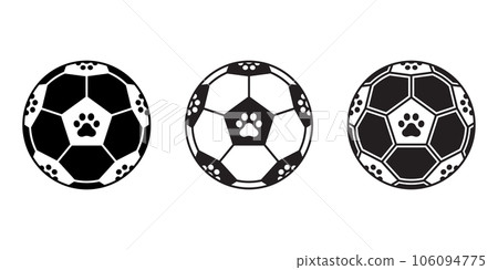 football soccer ball dog paw footprint icon vector sport cat kitten bear pet foot logo puppy cartoon character symbol shape illustration doodle clip art design football soccer ball dog paw footprint icon vector sport cat kitten bear pet foot logo puppy cartoon character symbol shape illustration doodle clip art design 106094775