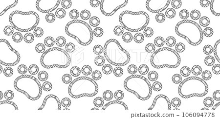 bear paw seamless pattern polar cat dog footprint rope vector kitten puppy french bulldog pet doodle cartoon gift wrapping paper tile background repeat wallpaper illustration design isolated bear paw seamless pattern polar cat dog footprint rope vector kitten puppy french bulldog pet doodle cartoon gift wrapping paper tile background repeat wallpaper illustration design isolated 106094778