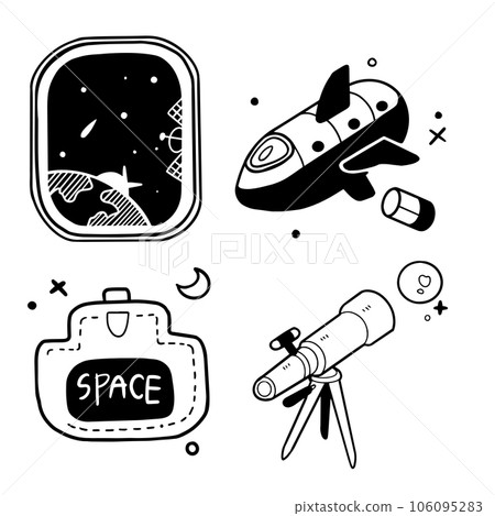 space astronomy set 106095283