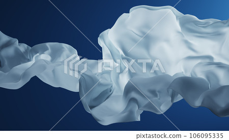 Abstract wave fabric movement dynamic. Abstract wave fabric movement dynamic. 106095335