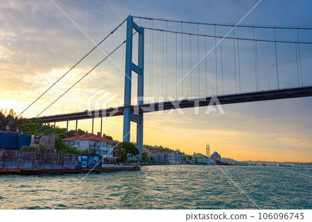 Beautiful and magnificent views of Istanbul in from the Bosphorus. Beautiful and magnificent views of Istanbul in from the Bosphorus. 106096745