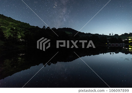 愛知縣茶臼山高原的銀河 愛知縣茶臼山高原的銀河 106097899