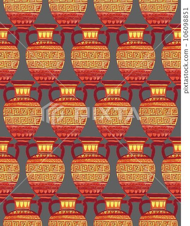 Seamless pattern of you meander 106098851