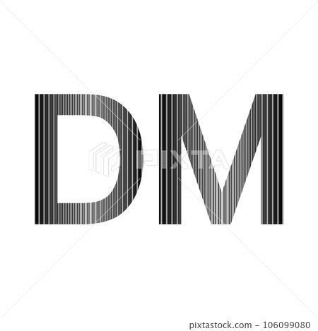 Deutsche mark icon on white. Deutsche mark icon on white. 106099080