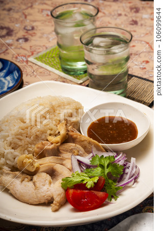 Singapore chicken rice Singapore chicken rice 106099644