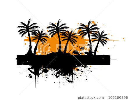 palm tree image vector illustration palm tree image vector illustration 106100296