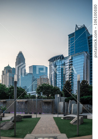Charlotte city north carolina skyline 106100880
