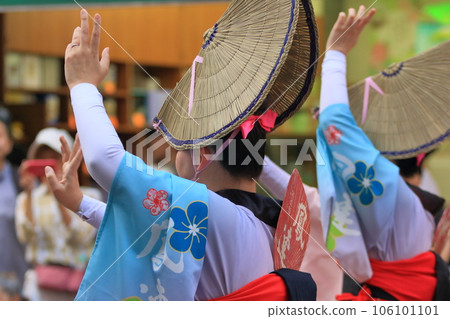 Awa Odori Women's dance of Awa Odori Japanese summer festival Awa Odori Women's dance of Awa Odori Japanese summer festival 106101101