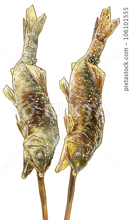 鹽烤香魚_兩條立式 鹽烤香魚_兩條立式 106101555