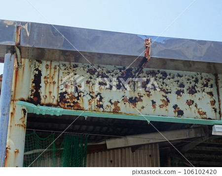 鋼架因鹽害而生鏽 106102420