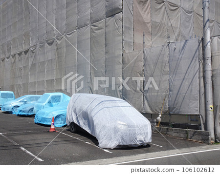 汽車噴漆作業固化施工狀況(汽車座椅安裝) 汽車噴漆作業固化施工狀況(汽車座椅安裝) 106102612