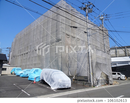 汽車噴漆作業固化施工狀況（汽車座椅安裝） 106102613