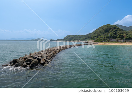福岡縣糸島半島夏季海岸 福岡縣糸島半島夏季海岸 106103669